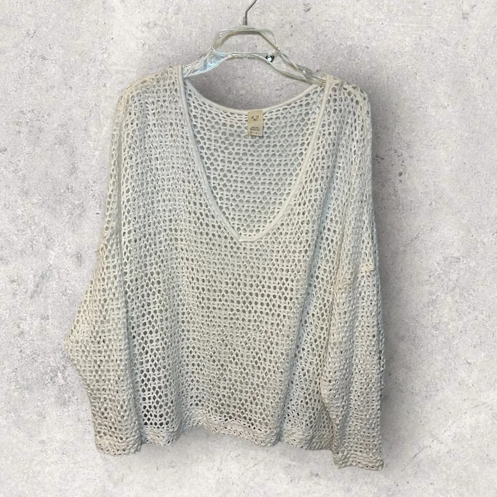 We the Free Napa Oversized Open Knit Top XS Can Fit Up to a Large